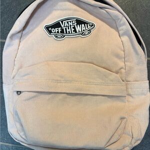 Vans Corduroy Backpack in Light Tan